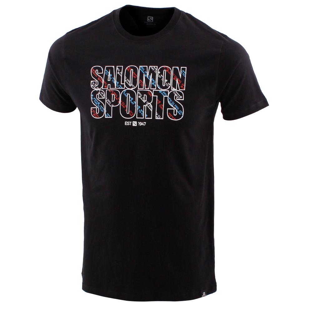 Salomon T-Shirts Børn Sort - KARISIMBI SS B (ZJUSA-4825)